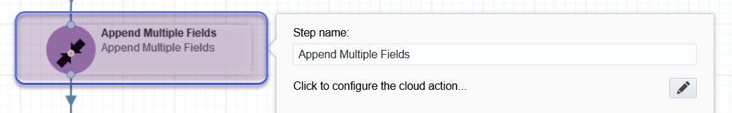 Append Multiple Fields Cloud Action Documentation 17