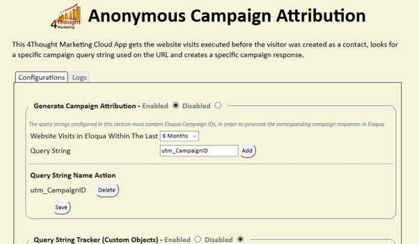 Anonymous Campaign Attribution Cloud App 19