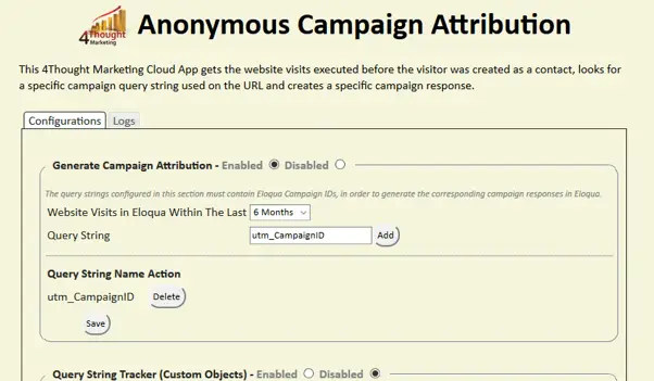 Anonymous Campaign Attribution Cloud App 22
