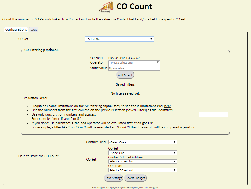 CO Count Cloud App Documentation 27