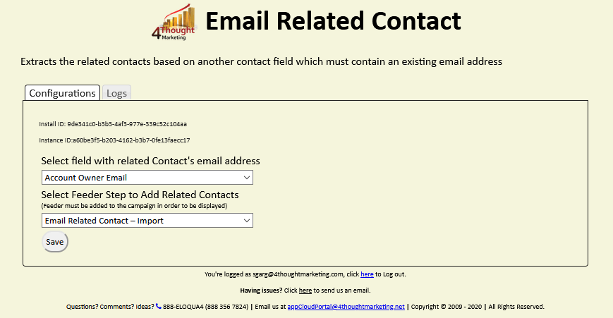 Email Related Contact Cloud App Documentation 23