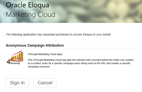Anonymous Campaign Attribution Cloud App 13