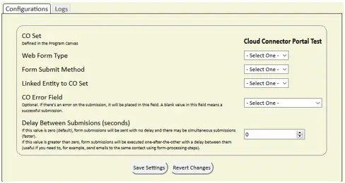 CO Form Submitter Cloud App documentation 31
