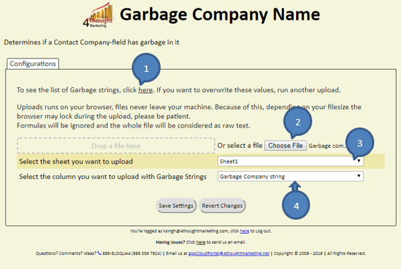 Company Garbage Indicator Cloud App Documentation 27