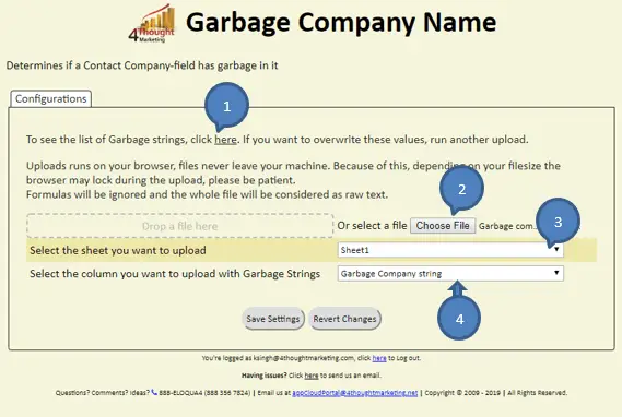 Company Garbage Indicator Cloud App Documentation 30
