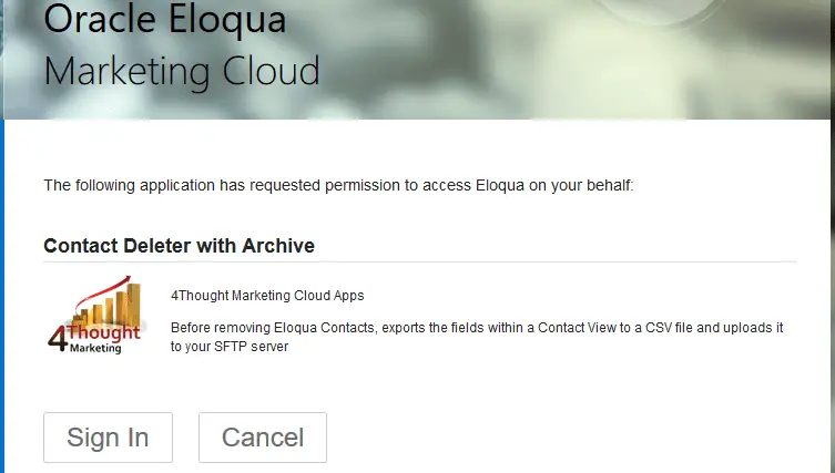 Contact Deleter with Archive Cloud App Documentation 16