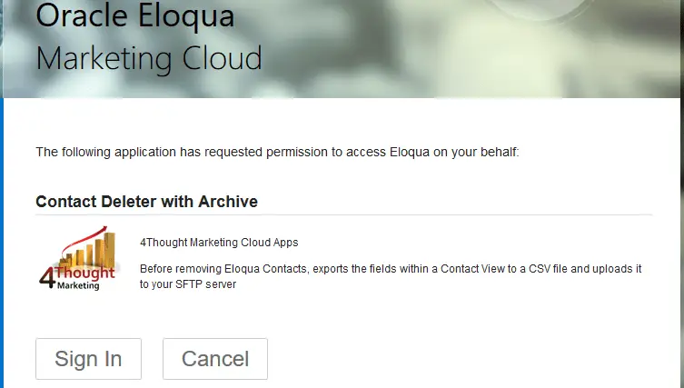 Contact Deleter with Archive Cloud App Documentation 18