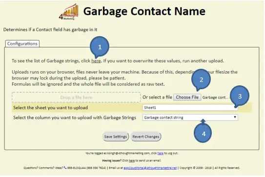 Contact Garbage Indicator Cloud Decision Documentation 30