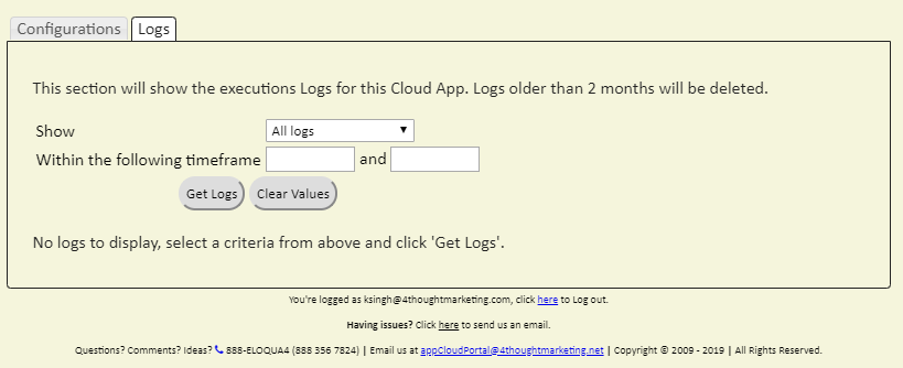 Contact Cloud Feeder Cloud App Documentation 31