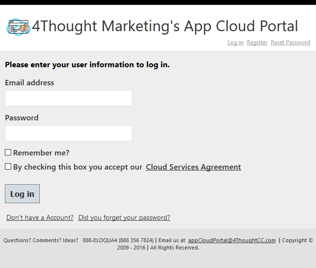 Contact Cloud Feeder Cloud App Documentation 24
