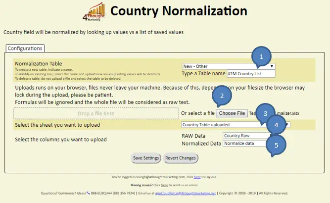 Country Normalization Cloud App Documentation 39