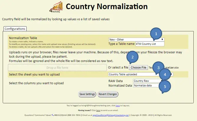 Country Normalization Cloud App Documentation 41