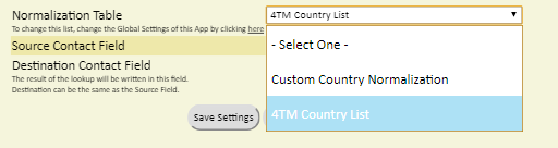 Country Normalization Cloud App Documentation 40