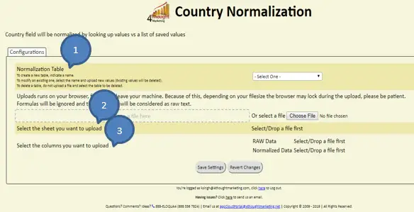 Country Normalization Cloud App Documentation 34