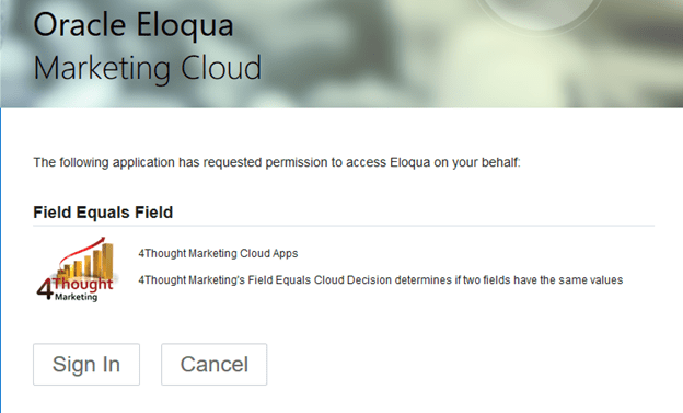 Field Equals Field Cloud App Documentation 13