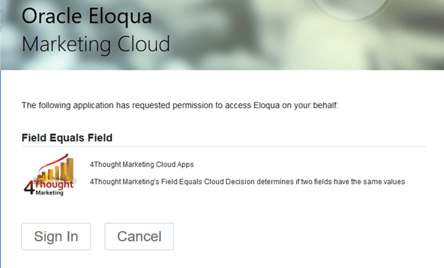 Field Equals Field Cloud App Documentation 16