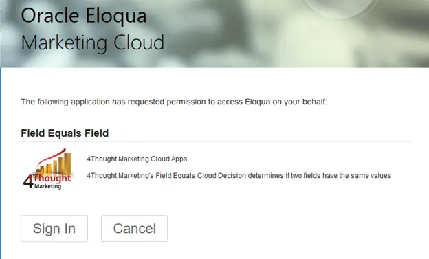 Field Equals Field Cloud App Documentation 16