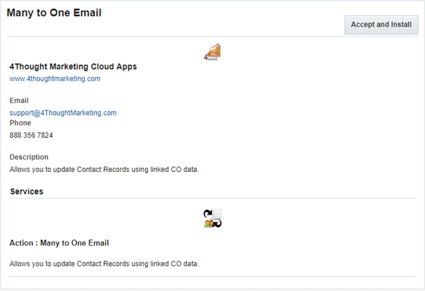 Many-to-One Email Cloud App Documentation 28 Many-to-One Email Cloud App Documentation 20