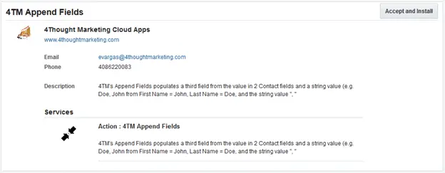 Append Fields Cloud Action Documentation 11