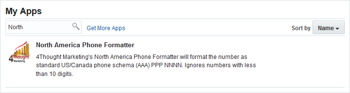 North America Phone Formatter Cloud App Documentation 17