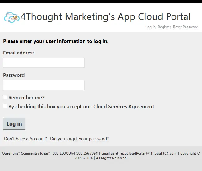 Field Contains Cloud App Documentation 22