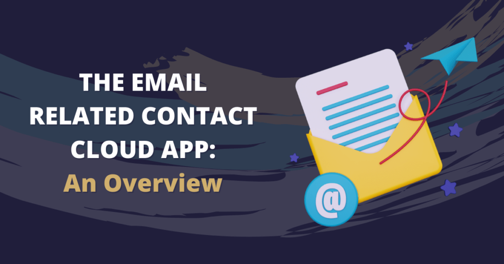 email related contact cloud app