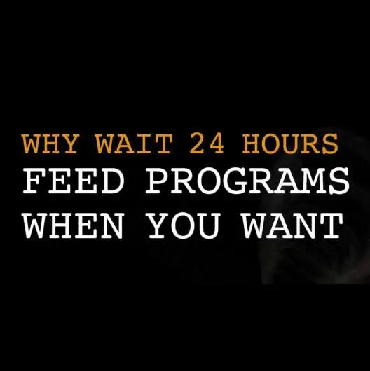 Feed Eloqua Programs More Frequently 5