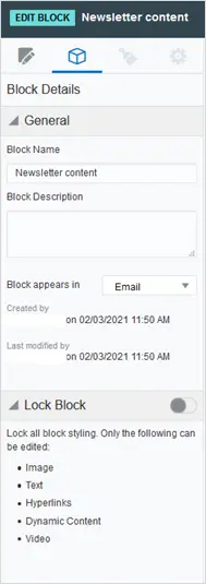 eloqua content blocks, eloqua, eloqua marketing