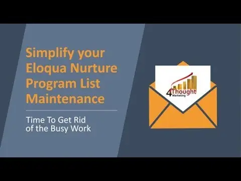 simplify your nurture program list maintenance