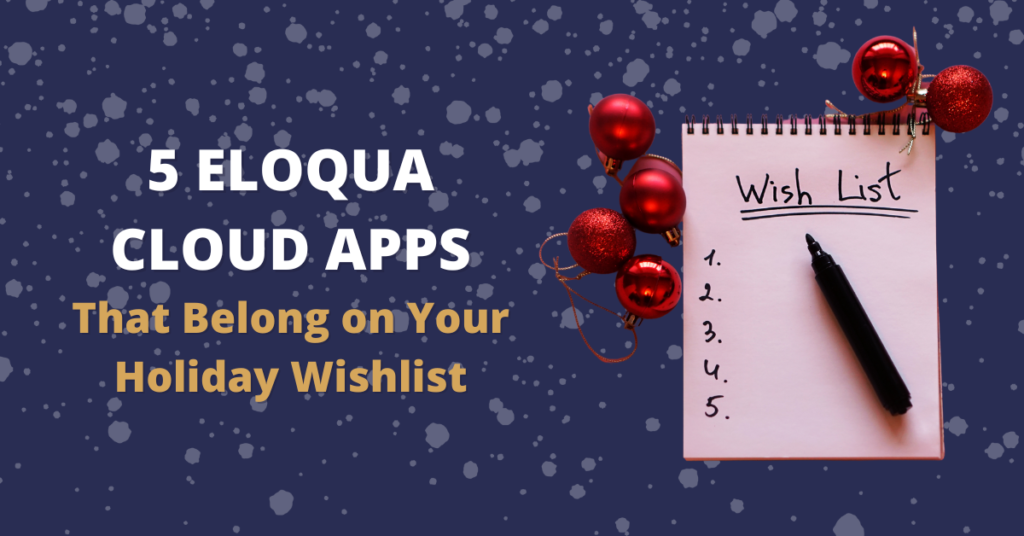 eloqua cloud apps