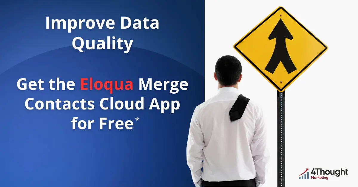 free eloqua merge contacts