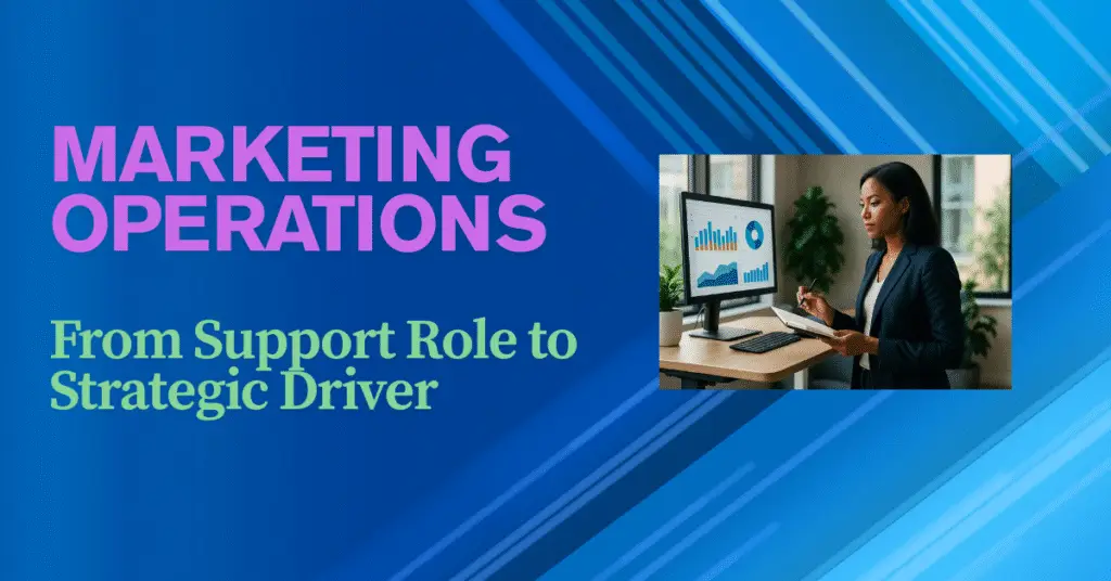 Marketing Operations: From Support Role to Strategic Driver 9 marketing operations, data analysis, customer engagement, resource allocation, Technology integration, Process optimization, Customer engagement strategies, Multi-touch attribution, Cross-channel reporting,