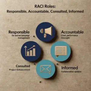 RACI, RACI matrix marketing, marketing operations RACI, marketing accountability framework,