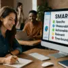 SMART goals, marketing automation goals, B2B marketing automation strategy, marketing automation KPIs, SMART goals framework,