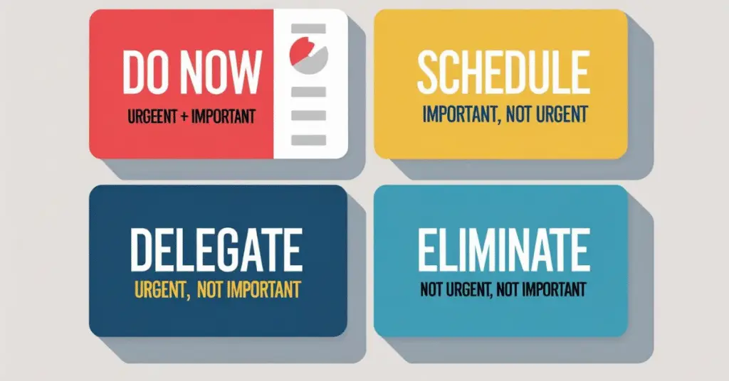 Task management, Task prioritization, Time management strategies, Productivity frameworks, Eisenhower Matrix, Time blocking, AI task management, Strategic planning, Task queue management