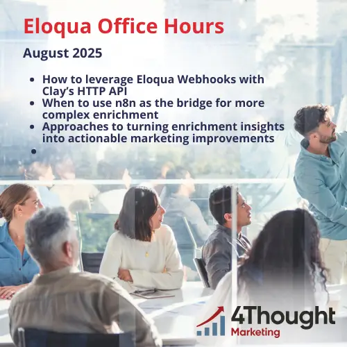 2025 August Eloqua Office Hours