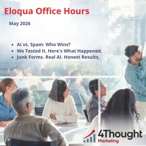 Eloqua Office Hours May 2026,