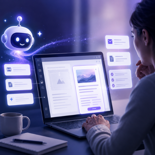 Eloqua AI content generation, subject line; Advanced Intelligence; generative AI; email editor