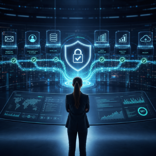 CDP consent management, data lake privacy compliance, consent enforcement across the data stack, consent beyond marketing automation, 4Comply Snowflake integration, DSAR automation, customer data platform compliance