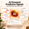 predictive signals marketing operations, predictive analytics marketing automation, AI anomaly detection marketing, predictive account scoring, campaign ROI prediction, marketing ops early warning