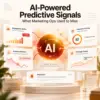 predictive signals marketing operations, predictive analytics marketing automation, AI anomaly detection marketing, predictive account scoring, campaign ROI prediction, marketing ops early warning