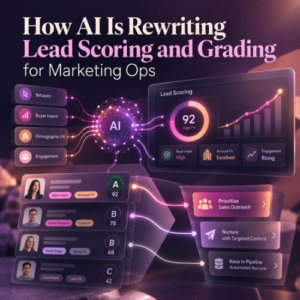 AI lead scoring and grading, lead grading model, predictive lead scoring, marketing ops lead scoring