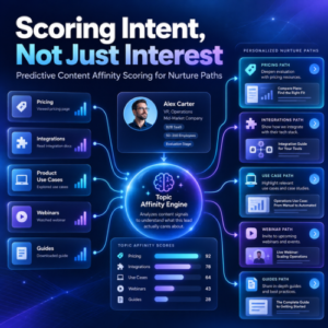 Scoring Intent, Not Just Interest: Predictive Content Affinity Scoring for Nurture Paths 9 content affinity scoring, predictive content scoring, nurture path personalization, content engagement signals, topic-level intent signals, dynamic content recommendations