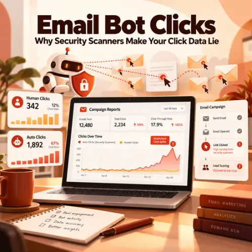 email bot clicks, email marketing bot clicks, bot clicks email marketing, eloqua auto clicks, email security scanner clicks, eloqua auto opens, inflated click rates, lead scoring accuracy
