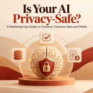 Is Your AI Privacy-Safe? A Marketing Ops Guide to Consent, Customer Data and DSARs 10 privacy safe, ai and data privacy in marketing, customer data in ai tools, ai consent management, ai data protection for marketing ops, ai and dsar requests