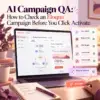 ai campaign qa, eloqua campaign testing, pre-launch campaign review, catch campaign errors before launch, ai email qa, eloqua email testing