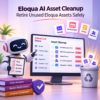eloqua ai asset cleanup, eloqua unused assets cleanup, eloqua asset cleanup, retire unused eloqua assets, eloqua instance health, eloqua asset dependencies